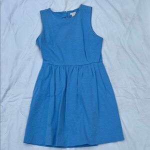 J. Crew Bright Blue Sleeveless Dress